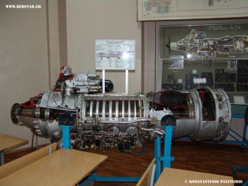 Турбовинтовой авиационный двигатель АИ-24 (А) © Konstantinos Panitsidis